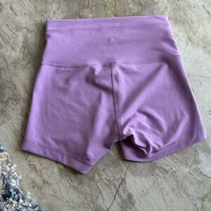 lululemon athletica Women's Purple High-Waisted Shorts Wunder Train